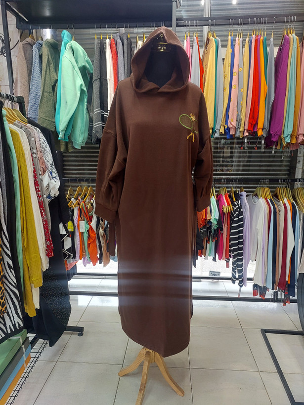 هودی بلند کلاهدار