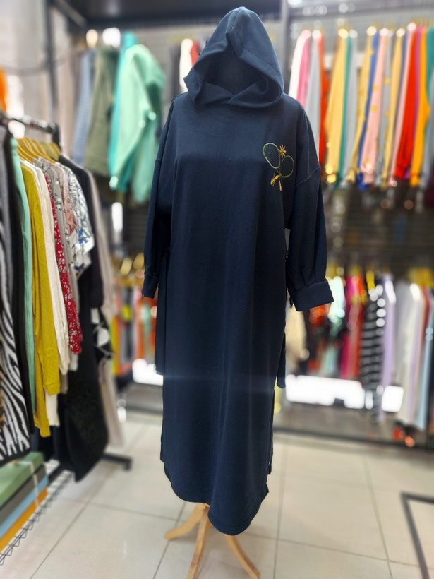 هودی بلند کلاهدار