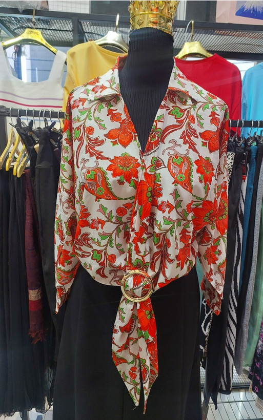 شومیز گره ای