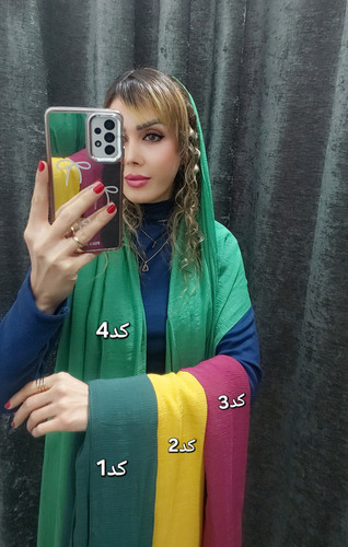 شال ویسکوز بهاری - بوتیک سامه